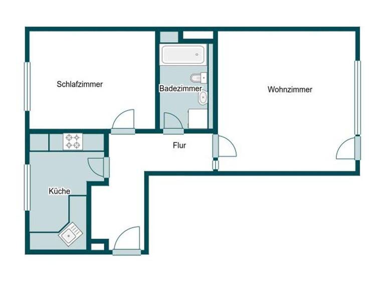 Wohnung zum Kauf 179.900 € 2 Zimmer 67 m² EG Striesen-Ost Dresden 01309