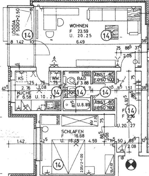 Wohnung zum Kauf 345.000 € 2 Zimmer 2.<br/>Geschoss Norderney 26548