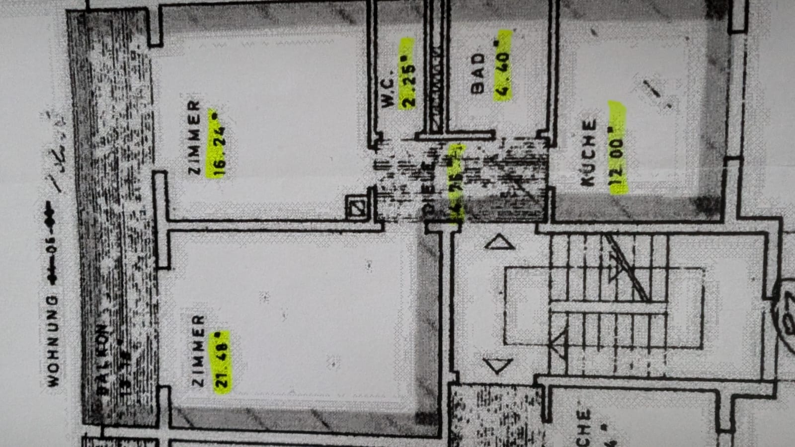 Wohnung zur Miete 710 € 2 Zimmer 65 m²<br/>Wohnfläche 2.<br/>Geschoss 01.02.2025<br/>Verfügbarkeit Balzenbergstraße Baden-Baden - Weststadt Baden-Baden 76530