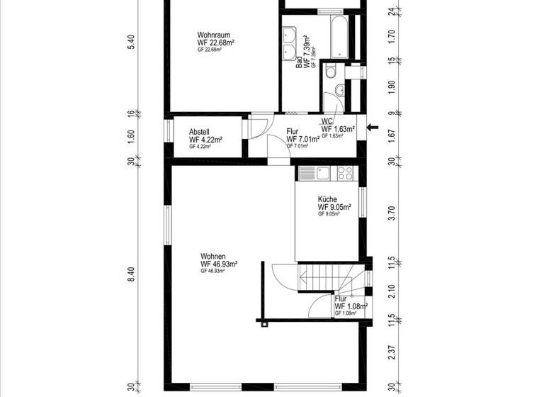 Einfamilienhaus zum Kauf 580.000 € 6 Zimmer 145 m² 1.158 m² Grundstück Lehesterdeich Bremen / Lehesterdeich 28357