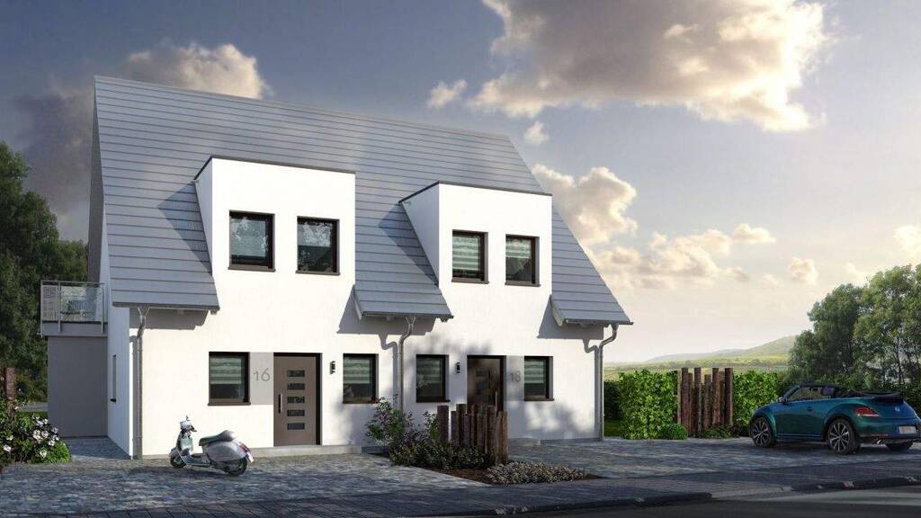 Doppelhaushälfte zum Kauf 374.990 € 5 Zimmer 190 m² 289,4 m² Grundstück Au am Rhein 76474