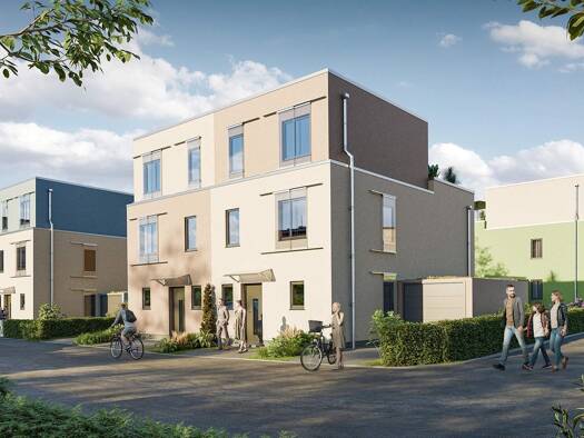 Doppelhaushälfte zum Kauf - Neubau provisionsfrei 809.900 € 5 Zimmer 149,2 m² 288,2 m² Grundstück frei ab 01.12.2026 Helene-Lange-Straße 4 Langen 63225