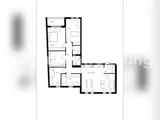Wohnung zur Miete Tauschwohnung 1.815 € 5 Zimmer 124 m² 2. Geschoss Potsdam West Potsdam 14471