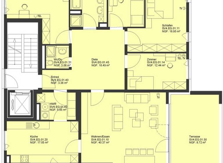 Wohnung zur Miete 1.879 € 5 Zimmer 164,5 m²<br/>Wohnfläche 01.06.2025<br/>Verfügbarkeit Max-Pechstein-Straße 2 Süd Ludwigshafen am Rhein, Süd 67061