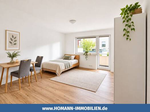 Wohnung zum Kauf 214.000 € 1 Zimmer 29 m² Centrum Münster 48151