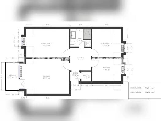 Wohnung zur Miete Tauschwohnung 1.150 € 3 Zimmer 75 m² 3. Geschoss Geiselbullach Olching 82140