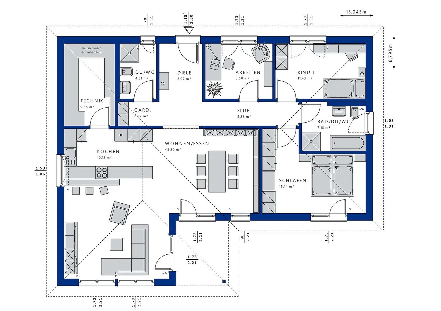 Haus zum Kauf 484.631 € 4 Zimmer 110 m²<br/>Wohnfläche 368 m²<br/>Grundstück Retzbach Zellingen 97225