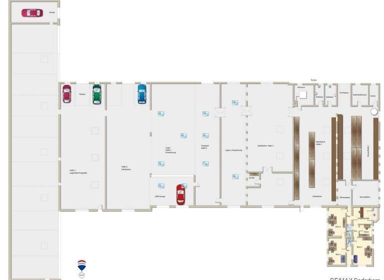 Lagerhalle zum Kauf 750.000 € 2.662 m² Lagerfläche Stockbuschweg 14 Brenken Büren 33142