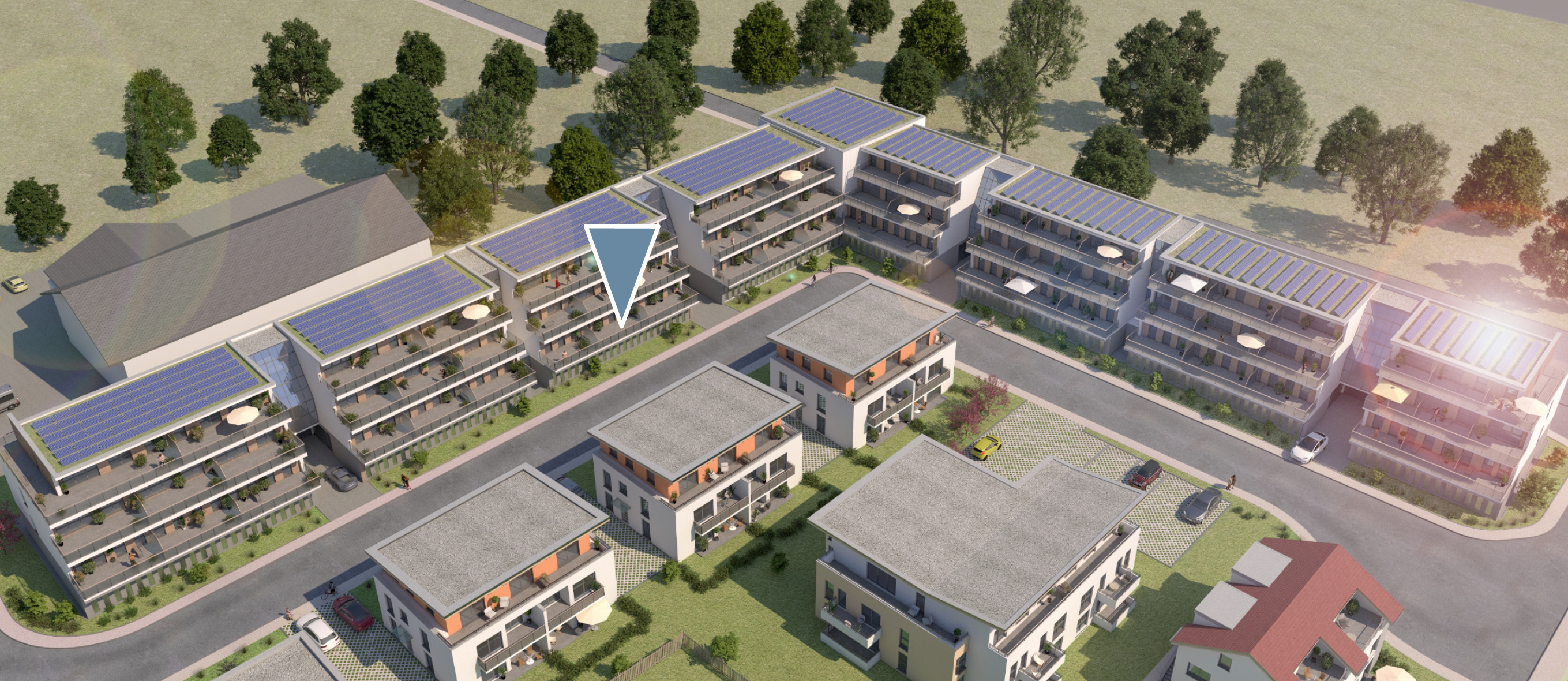 Wohnung zum Kauf provisionsfrei als Kapitalanlage geeignet 405.000 € 3 Zimmer 90,9 m²<br/>Wohnfläche Im Boden 27 Fronhausen Fronhausen 35112