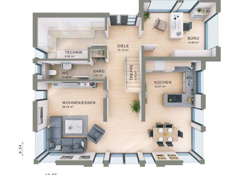 Einfamilienhaus zum Kauf provisionsfrei 469.990 € 5 Zimmer 154 m² 790 m² Grundstück Aue 08280