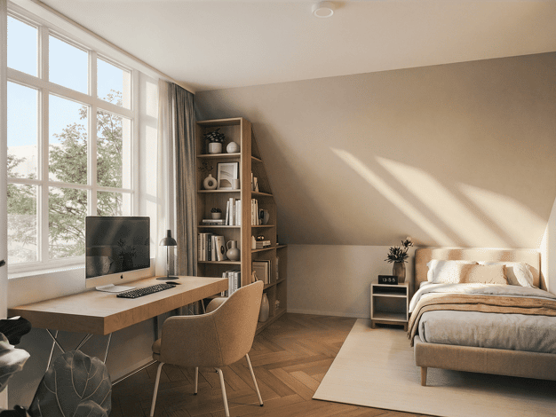 Wohnung zum Kauf - Neubau provisionsfrei 1.690.000 € 4 Zimmer 113,1 m² 3. Geschoss Nymphenburger Straße 176 Neuhausen-Nymphenburg München 80634