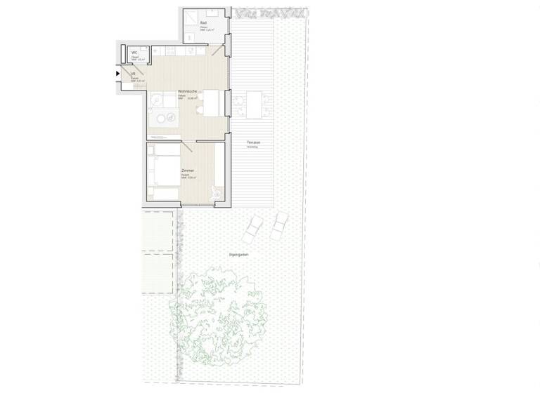 Wohnung zum Kauf 460.000 € 2 Zimmer 52 m² Wien 1220