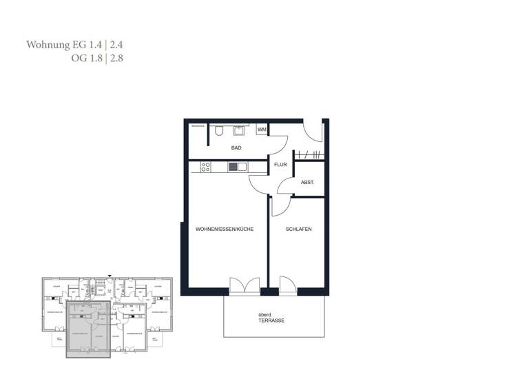 Wohnung zum Kauf provisionsfrei 299.500 € 3 Zimmer 69,4 m² 2. Geschoss Fredenbeck 21717