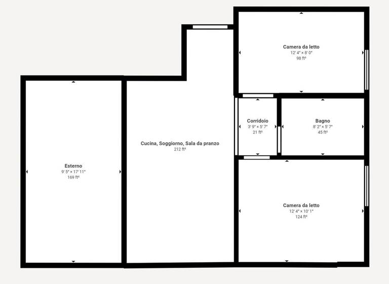 Terrassenwohnung zum Kauf als Kapitalanlage geeignet 249.000 € 3 Zimmer 78 m² Peschiera del Garda 37019