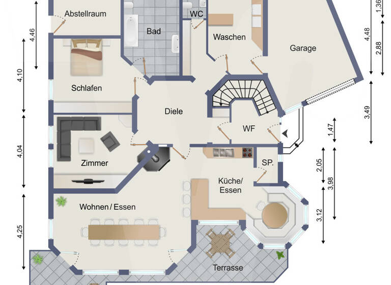Haus zum Kauf 439.000 € 8 Zimmer 240 m² 659 m² Grundstück Dirgenheim Kirchheim am Ries / Dirgenheim 73467