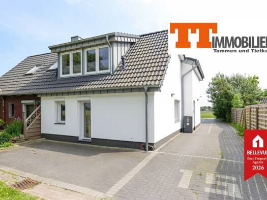 Doppelhaushälfte zum Kauf 249.500 € 3 Zimmer 88,2 m² 263 m² Grundstück Sande Sande 26452