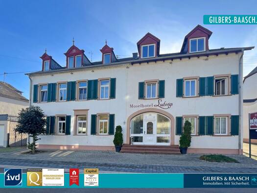 Hotel zum Kauf 695.000 € 717 m² Gastrofläche 1.474 m² Grundstück Köwerich 54340