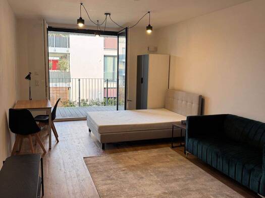 Studio zur Miete 585 € 1 Zimmer 37,4 m² 1. Geschoss frei ab sofort Schuckertstraße 17 Stadeln Fürth 90765