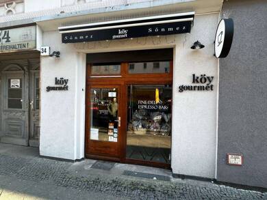 Café/Bar zur Miete 931 € 34 m² Gastrofläche Gotzkowskystraße 34 Moabit Berlin 10555