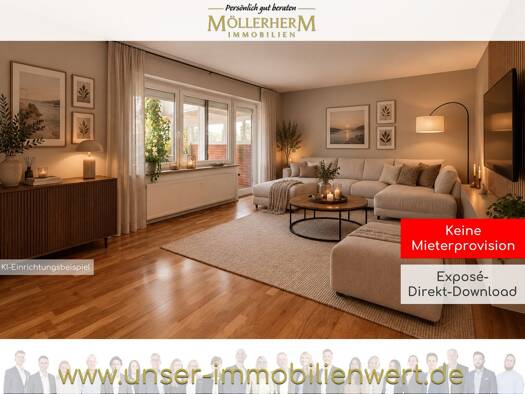 Wohnung zur Miete 1.500 € 3 Zimmer 100 m² Haffkrug Scharbeutz 23683