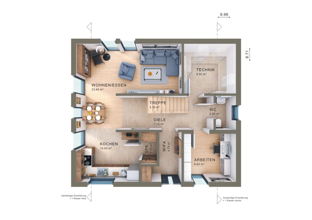 Haus zum Kauf provisionsfrei 489.651 € 5 Zimmer 144 m²<br/>Wohnfläche 480 m²<br/>Grundstück Trassenheide 17449