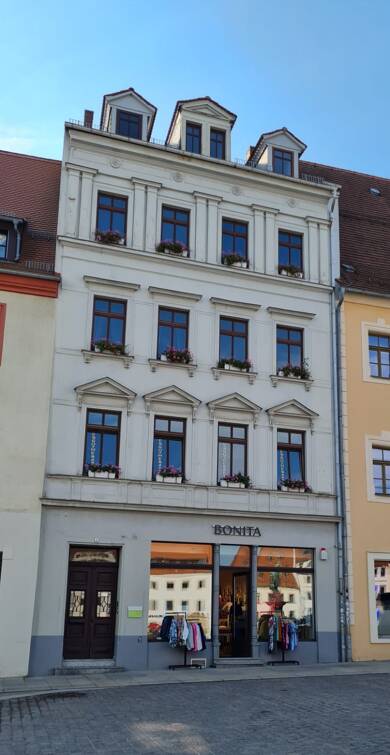 Wohnung zur Miete 675 € 3 Zimmer 90 m² frei ab sofort Obermarkt 3 Freiberg Freiberg 09599