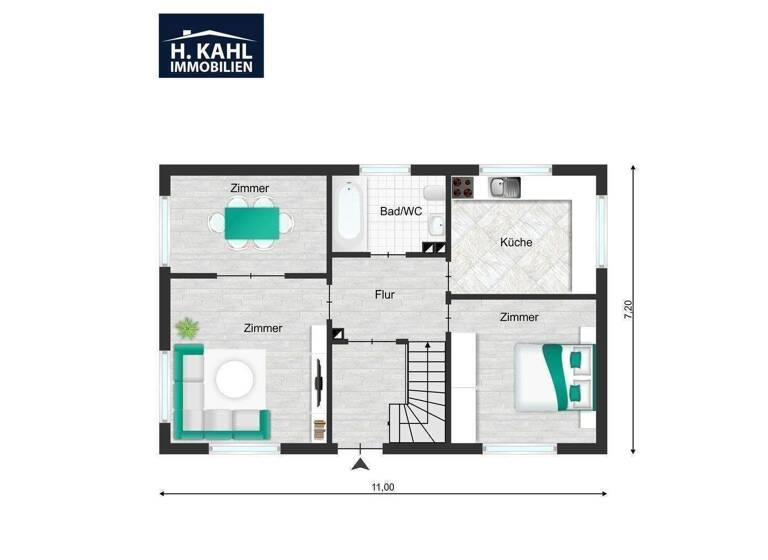 Einfamilienhaus zum Kauf 359.000 € 4,5 Zimmer 104 m² 815 m² Grundstück Kaltenkirchen 24568