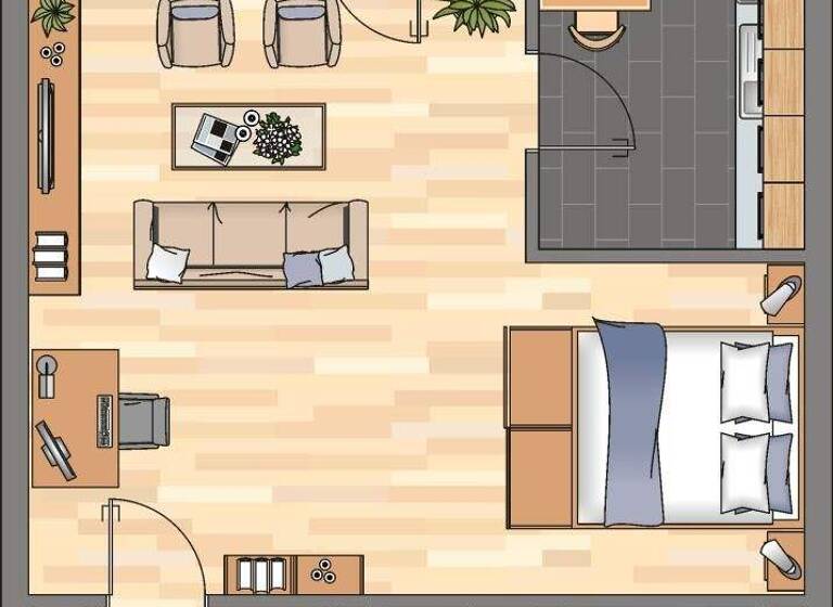 Studio zur Miete nur mit Wohnberechtigungsschein 216 € 1 Zimmer 43 m² 2. Geschoss Weseler Straße 73 Marxloh Duisburg 47169