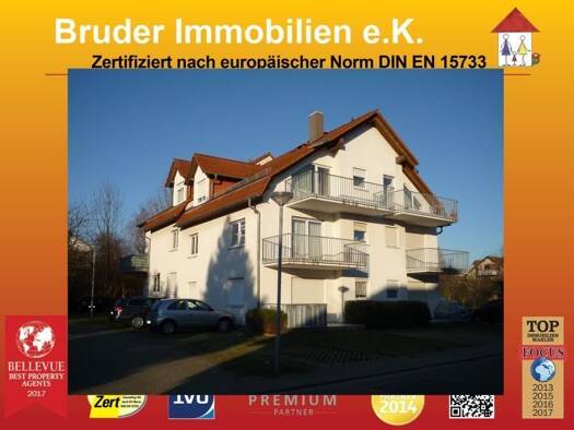 Wohnung zur Miete 640 € 2 Zimmer 58 m² frei ab 01.12.2026 Münchäckerweg 46 Wiesloch Wiesloch 69168