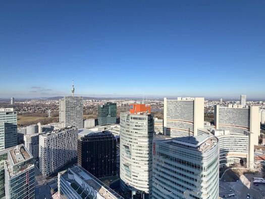 Wohnung zur Miete - Erstbezug 1.251 € 2 Zimmer 48,5 m² 32. Geschoss Donau-City-Straße Wien 1220