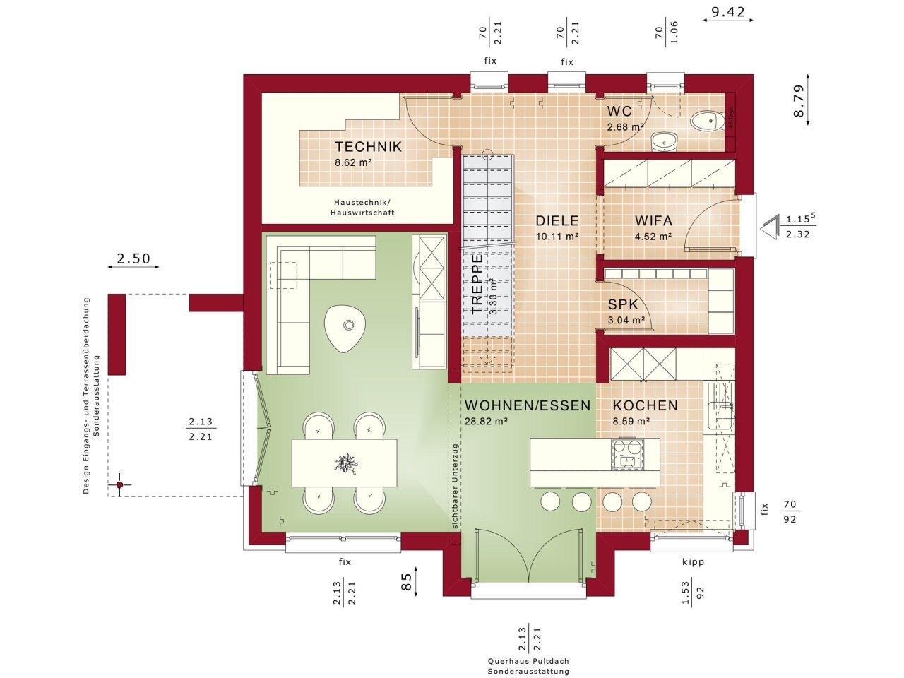 Einfamilienhaus zum Kauf 459.684 € 5 Zimmer 138 m²<br/>Wohnfläche 450 m²<br/>Grundstück Hesseln Halle 33790