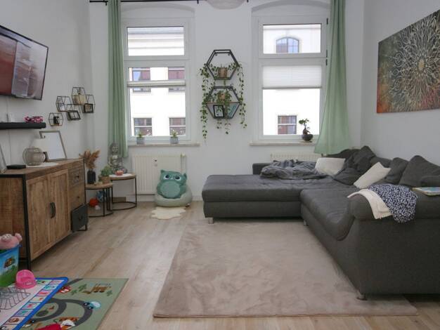 Wohnung zum Kauf 129.000 € 3 Zimmer 105 m² 2. Geschoss Innenstadt Riesa 01589