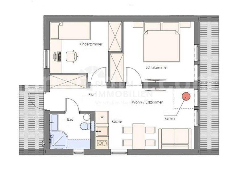 Bungalow zum Kauf - Erstbezug 289.000 € 3 Zimmer 60 m² 180 m² Grundstück Adolzfurt Bretzfeld / Adolzfurt 74626