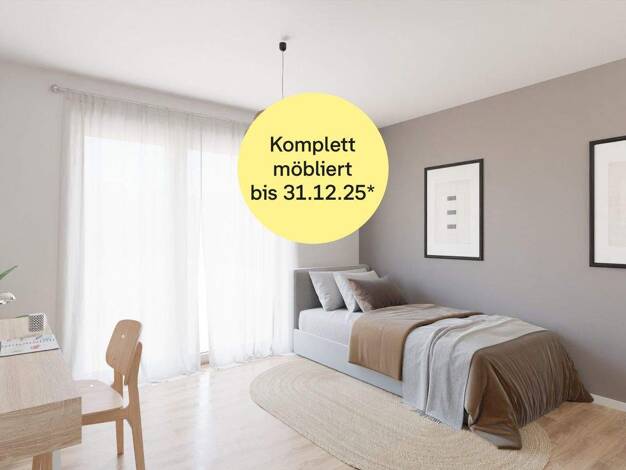 Wohnung zum Kauf - Neubau provisionsfrei 174.900 € 1 Zimmer 24,4 m² 3. Geschoss frei ab 01.04.2028 Roermonder Straße 76 Aachen 52072