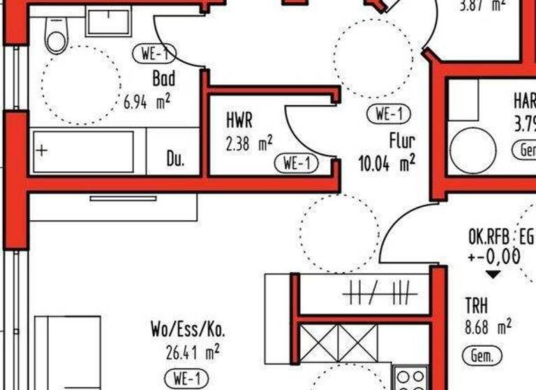 Wohnung zum Kauf provisionsfrei 288.000 € 3 Zimmer 78,6 m² EG Rülzheim 76761