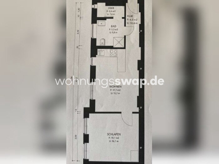 Studio zur Miete 650 € 1 Zimmer 45 m²<br/>Wohnfläche 1.<br/>Geschoss Friedenau 12159