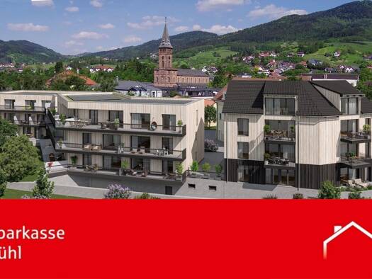 Wohnung zum Kauf provisionsfrei 299.000 € 2 Zimmer 54,9 m² Hauptstraße 82-84 Lauf 77886