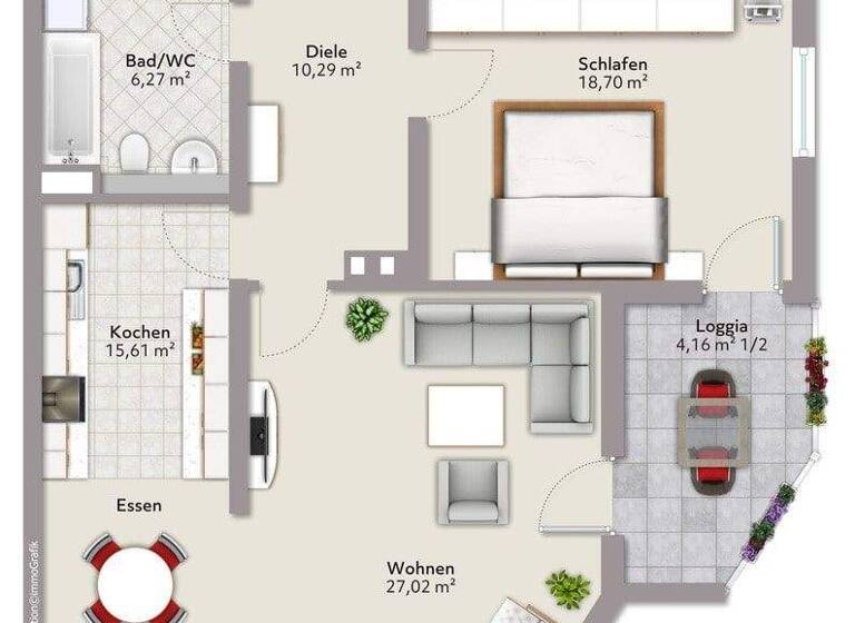 Wohnung zum Kauf 279.000 € 2 Zimmer 82,7 m² Kaufbeuren 87600