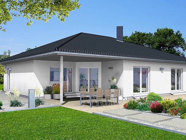 Bungalow zum Kauf provisionsfrei 459.794 € 3 Zimmer 125,6 m² 523 m² Grundstück Wolfenhausen Weilmünster 35789