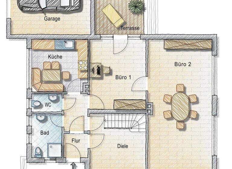 Haus zum Kauf 375.000 € 5 Zimmer 145 m² 708 m² Grundstück Westerstede 26655