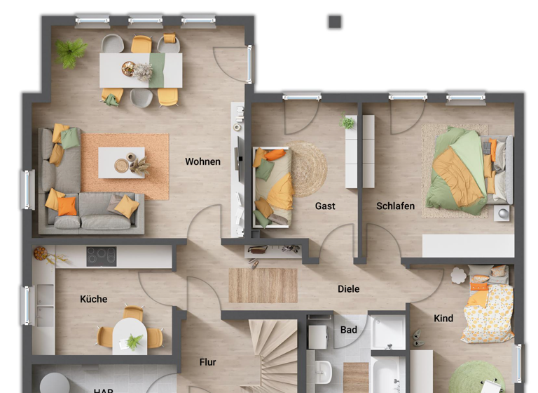Mehrfamilienhaus zum Kauf - Erstbezug provisionsfrei 429.450 € 7 Zimmer 215 m² 430 m² Grundstück frei ab 01.01.2027 Ährenweg Wolfsbach Bayreuth 95448