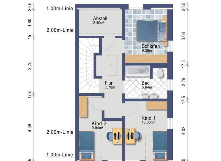 Reihenmittelhaus zum Kauf - Erstbezug 489.000 € 5 Zimmer 103 m² 166 m² Grundstück Baar Baar-Ebenhausen 85107