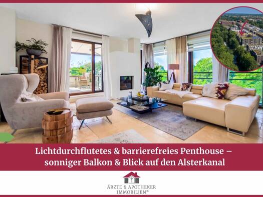 Penthouse zum Kauf 1.439.000 € 3 Zimmer 120 m² 4. Geschoss Winterhude Nord 22303
