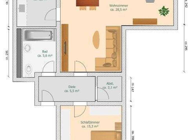 Wohnung zum Kauf 408.000 € 2 Zimmer 78,5 m² Untergiesing-Harlaching München 81545