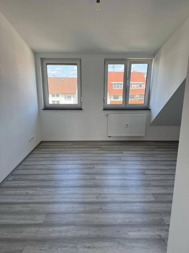 Wohnung zur Miete - Neubau 600 € 1,5 Zimmer 33 m² Dachgeschoss, 2. Geschoss Hagsfeld - Alt-Hagsfeld Karlsruhe 76139