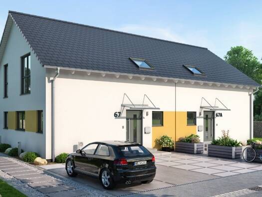 Doppelhaushälfte zur Miete - Erstbezug 1.900 € 5 Zimmer 176 m² 478 m² Grundstück Innenstadt Herford 32051