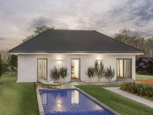 Bungalow zum Kauf 687.398 € 3 Zimmer 108 m² 500 m² Grundstück Ailingen Friedrichshafen 88048