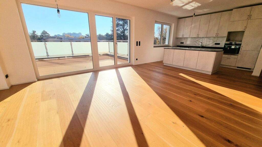 Wohnung zur Miete - Erstbezug 2.772 € 4 Zimmer 153,7 m² 2. Geschoss Steinheilgasse Wien 1210