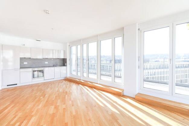Penthouse zur Miete 1.899 € 2 Zimmer 98,2 m² 6. Geschoss frei ab 01.08.2025 Mailänder Platz 19 Stuttgart-Mitte 70173