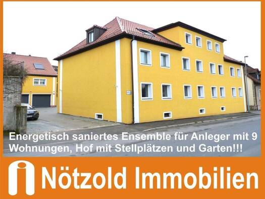 Mehrfamilienhaus zum Kauf 1.495.000 € 24 Zimmer 604 m² 924 m² Grundstück Kitzingen 97318